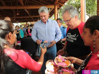 Primer Vicepresidente de Cuba y los Cinco héroes recorren Parque Nacional de Ferias