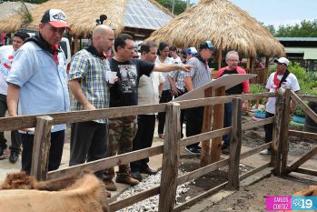 Primer Vicepresidente de Cuba y los Cinco héroes recorren Parque Nacional de Ferias