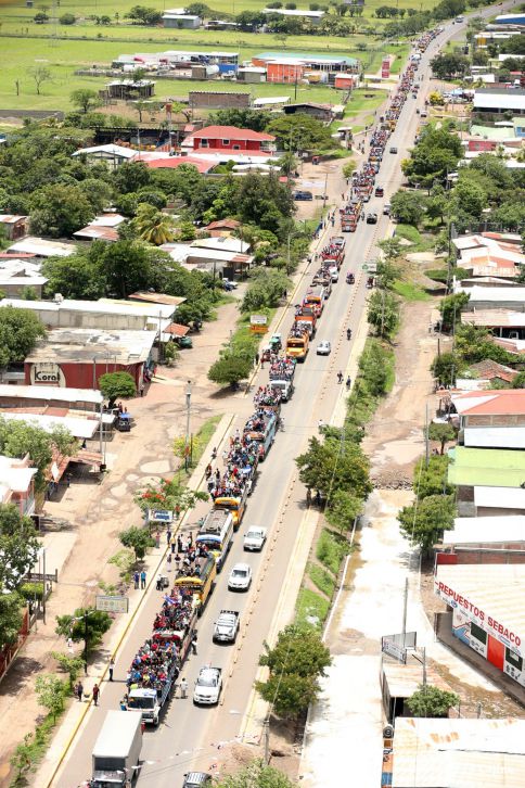 Derroche de alegría en caravanas de Boaco, Chontales y Estelí!