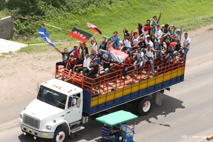 Derroche de alegría en caravanas de Boaco, Chontales y Estelí!