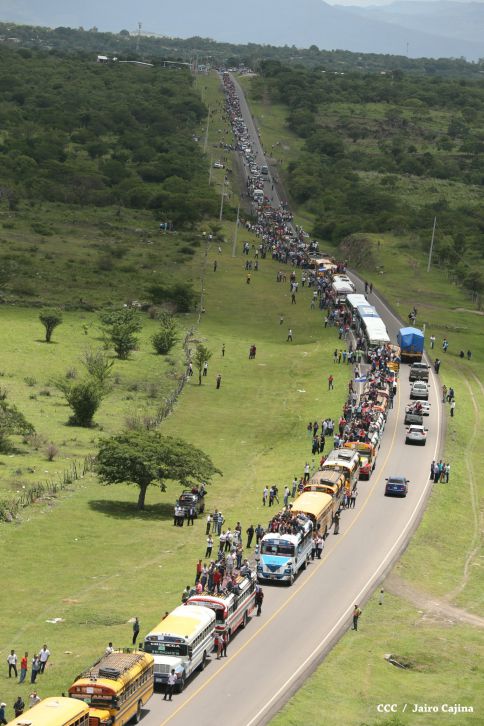 Derroche de alegría en caravanas de Boaco, Chontales y Estelí!