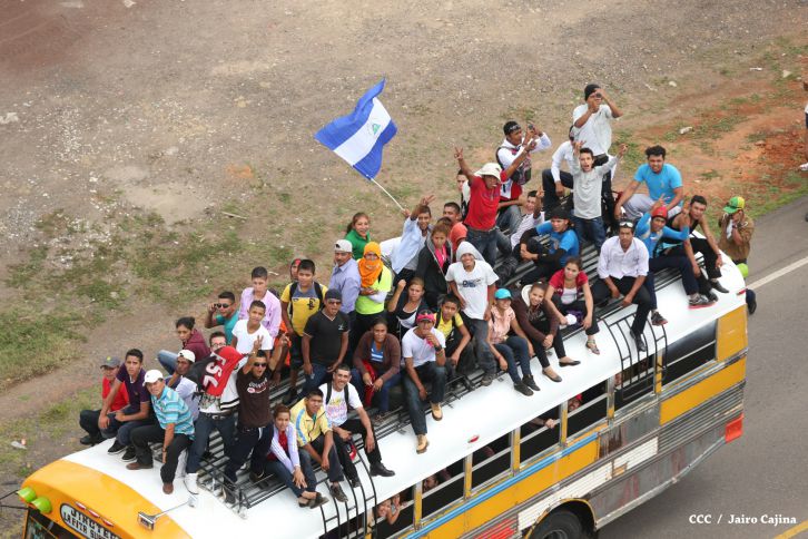 Derroche de alegría en caravanas de Boaco, Chontales y Estelí!
