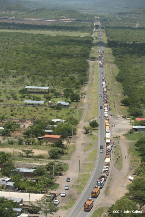 Derroche de alegría en caravanas de Boaco, Chontales y Estelí!