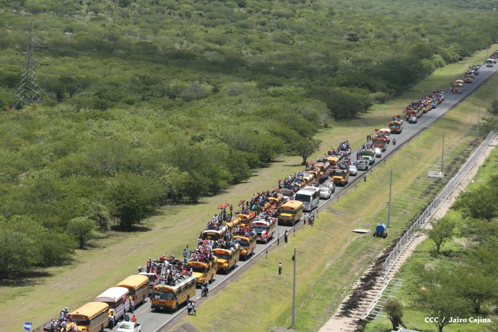 Derroche de alegría en caravanas de Boaco, Chontales y Estelí!