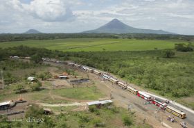 Caravanas de todo el país entran a Managua! Viva el 36/19!