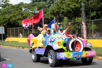 Caravanas del Norte del país entran a Managua