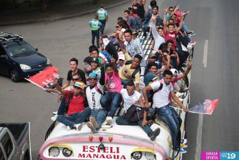 Caravanas del Norte del país entran a Managua