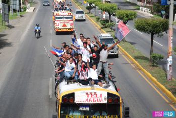 Caravanas del Norte del país entran a Managua