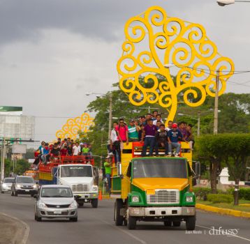 Caravanas de todo el país entran a Managua! Viva el 36/19!