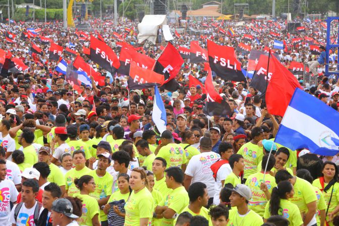 Nicaragua celebra el 36 Aniversario de la Revolución Popular Sandinista