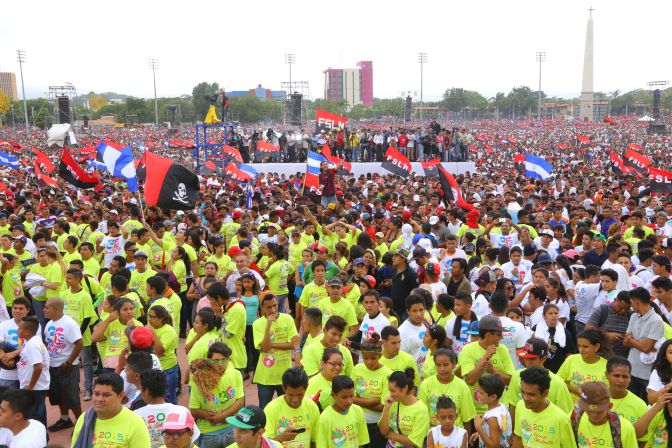 Nicaragua celebra el 36 Aniversario de la Revolución Popular Sandinista