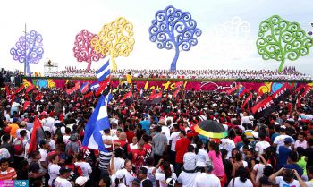 Nicaragua celebra el 36 Aniversario de la Revolución Popular Sandinista