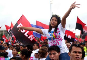Nicaragua celebra el 36 Aniversario de la Revolución Popular Sandinista