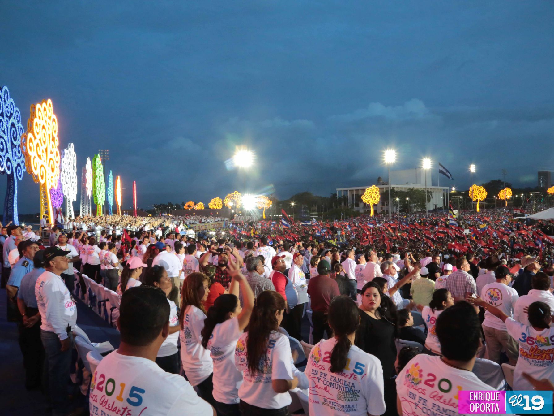 Nicaragua celebra el 36 Aniversario de la Revolución Popular Sandinista