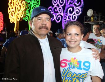 Nicaragua celebra el 36/19 en Plaza La Fé