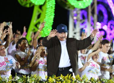 Nicaragua celebra el 36/19 en Plaza La Fé
