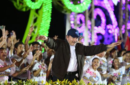 Nicaragua celebra el 36/19 en Plaza La Fé