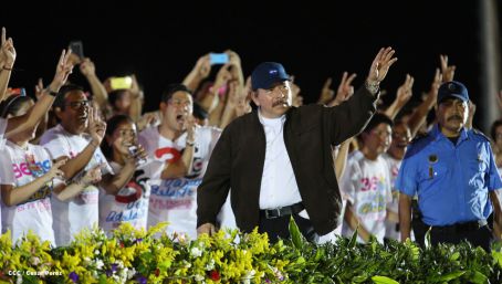 Nicaragua celebra el 36/19 en Plaza La Fé