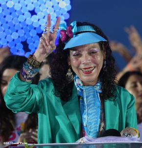 Nicaragua celebra el 36/19 en Plaza La Fé