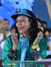 Nicaragua celebra el 36/19 en Plaza La Fé