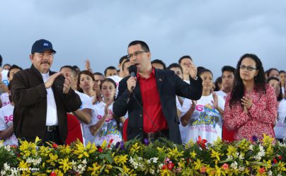 Nicaragua celebra el 36/19 en Plaza La Fé