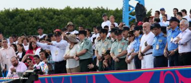 Nicaragua celebra el 36/19 en Plaza La Fé