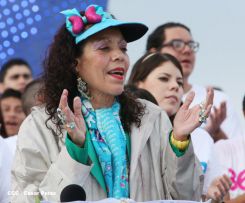 Nicaragua celebra el 36/19 en Plaza La Fé