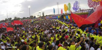 Nicaragua celebra el 36/19 en Plaza La Fé