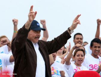 Nicaragua celebra el 36/19 en Plaza La Fé