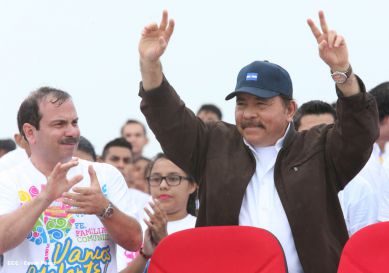Nicaragua celebra el 36/19 en Plaza La Fé