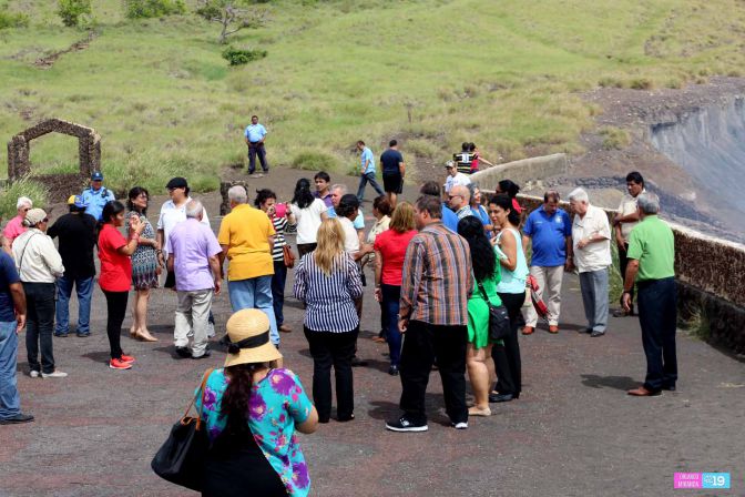 Los Cinco visitan bellos e imponentes destinos turísticos e históricos de Nicaragua