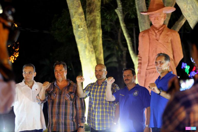 Los Cinco visitan bellos e imponentes destinos turísticos e históricos de Nicaragua