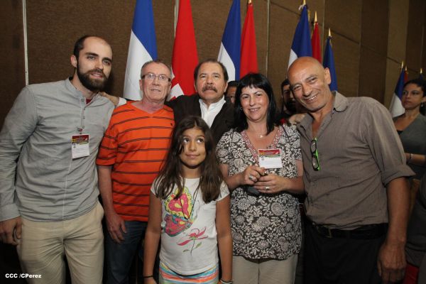 Presidente Daniel clausura III Encuentro del Comité Europeo de Solidaridad con la Revolución Sandinista
