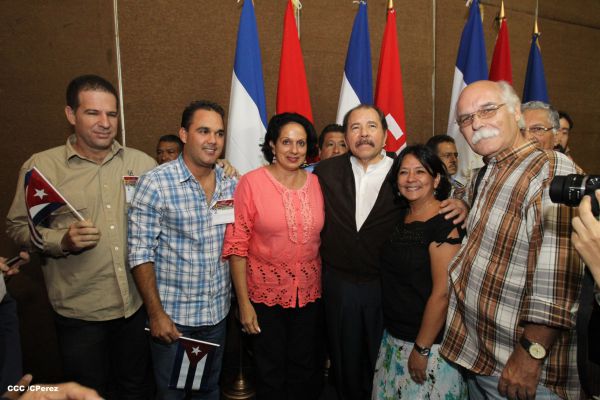 Presidente Daniel clausura III Encuentro del Comité Europeo de Solidaridad con la Revolución Sandinista