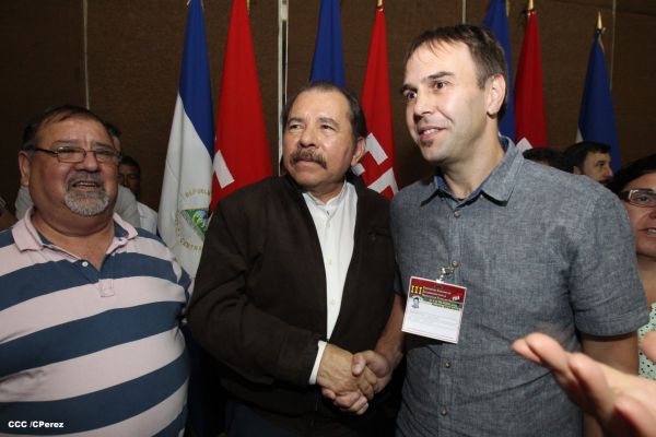 Presidente Daniel clausura III Encuentro del Comité Europeo de Solidaridad con la Revolución Sandinista