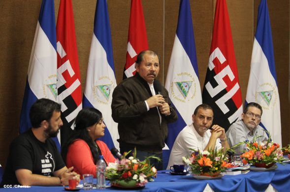 Presidente Daniel clausura III Encuentro del Comité Europeo de Solidaridad con la Revolución Sandinista