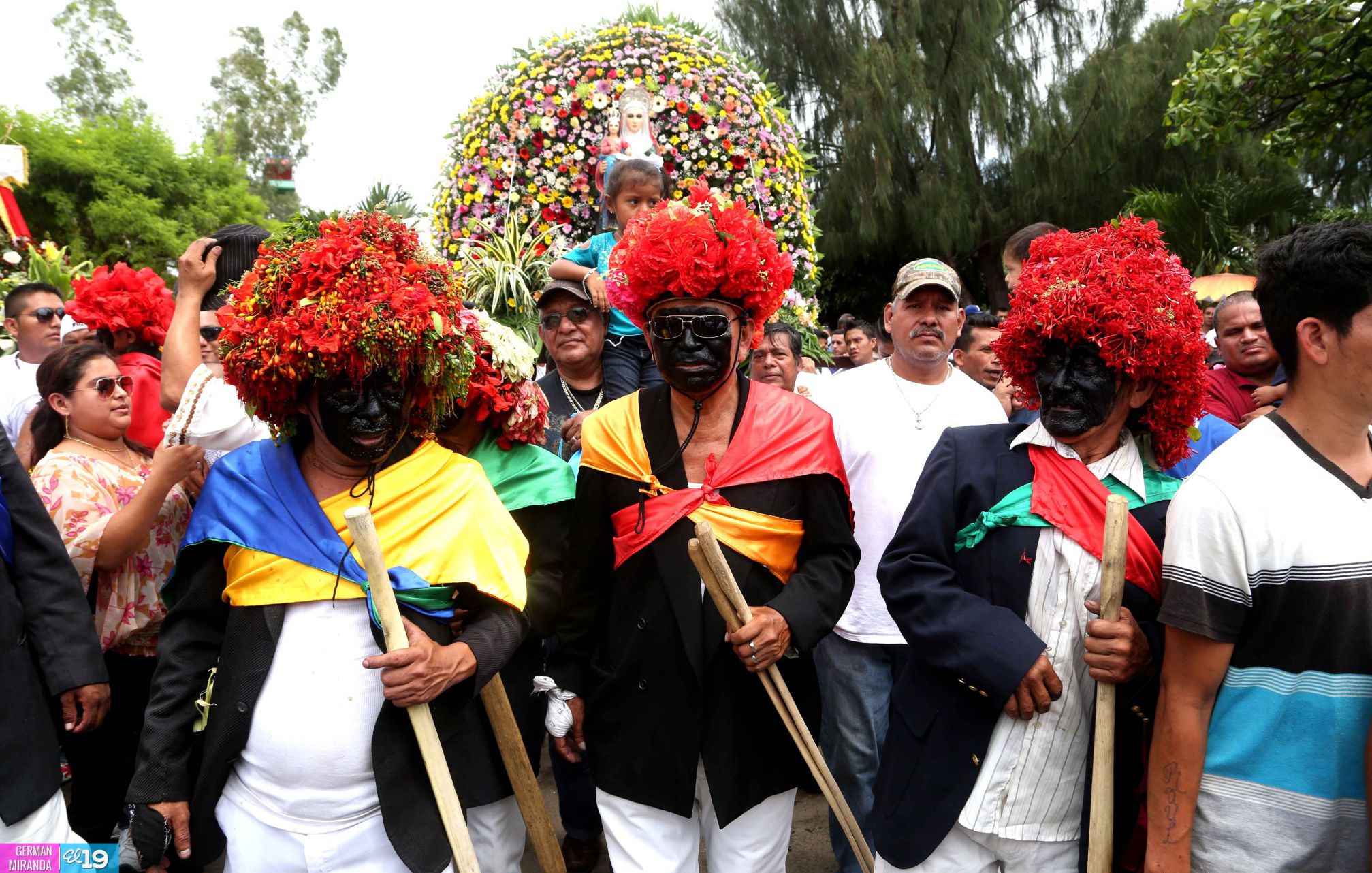 Nindirí celebra las fiestas de Santa Ana