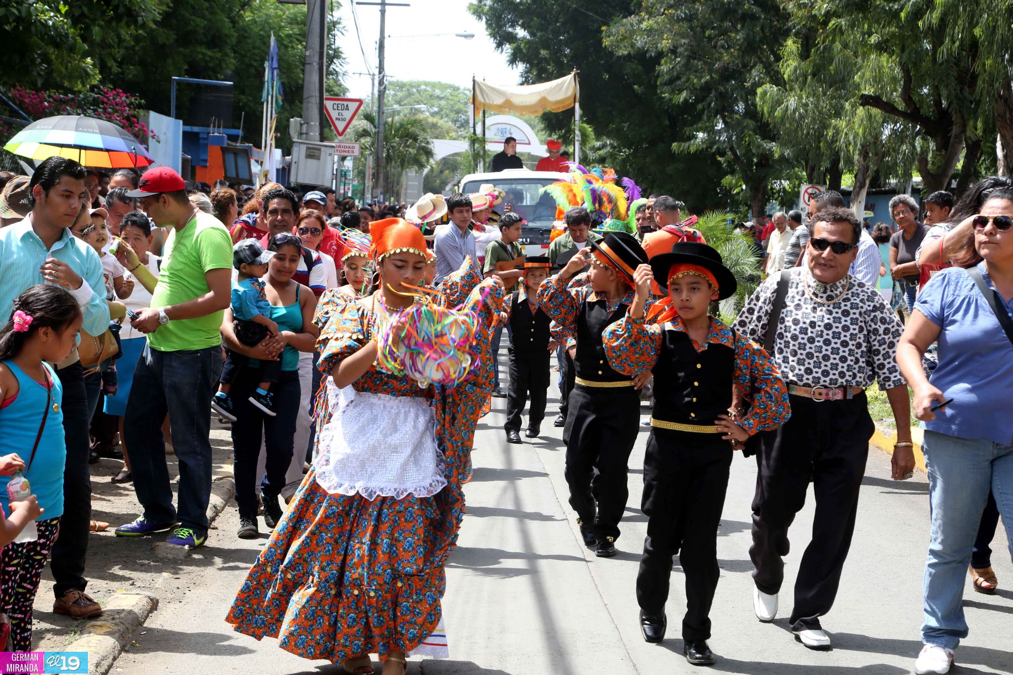 Nindirí celebra las fiestas de Santa Ana
