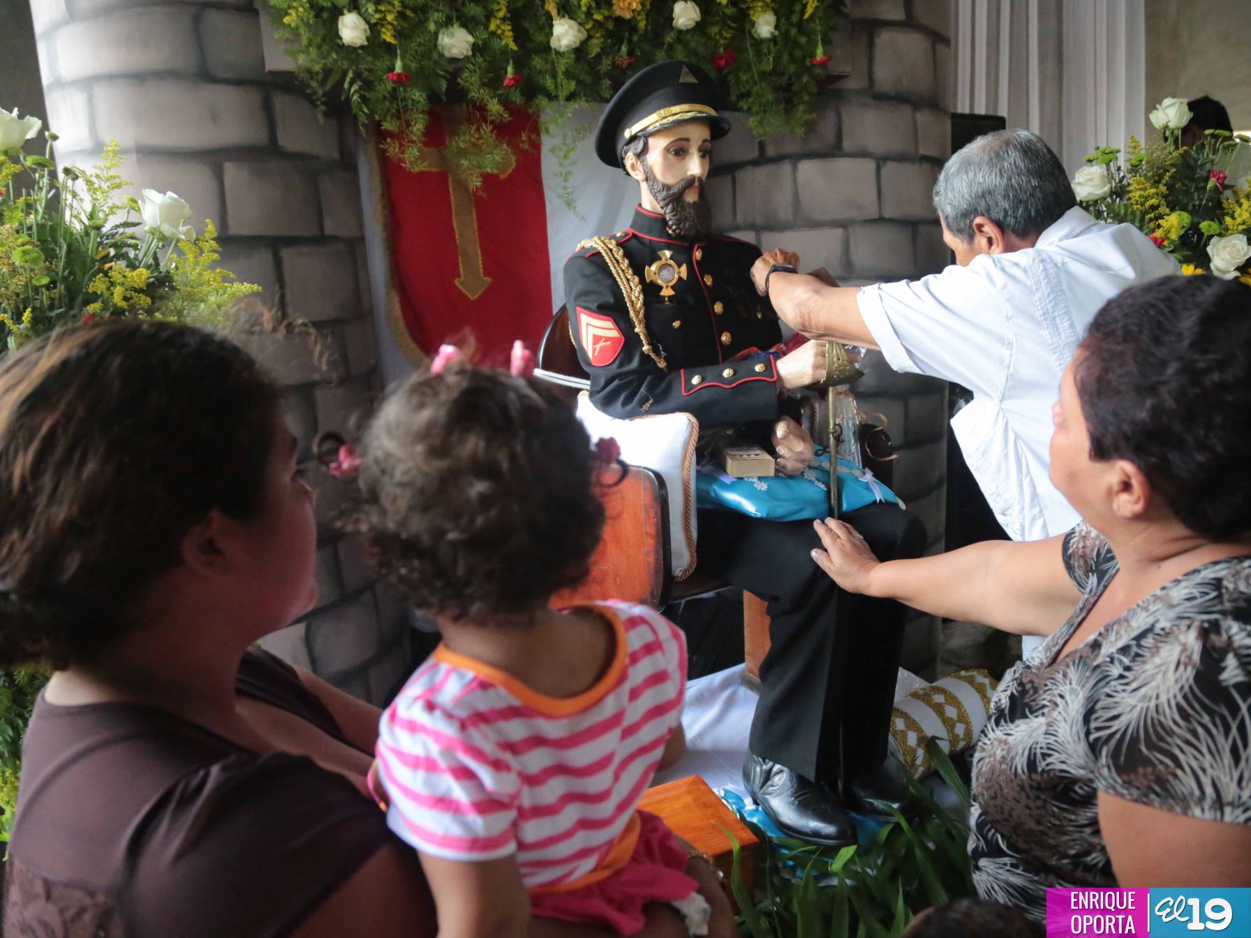 Nagaroteños celebran con algarabía y solemnidad a Santiago Apóstol