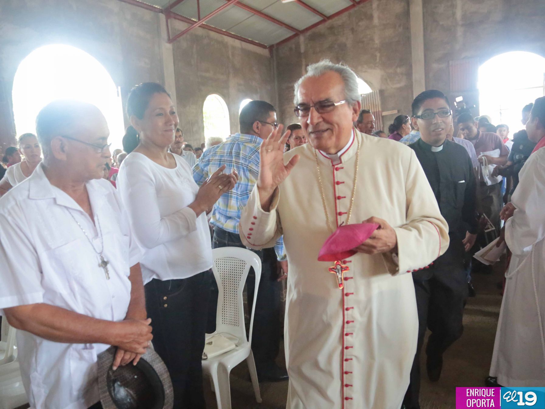 Nagaroteños celebran con algarabía y solemnidad a Santiago Apóstol