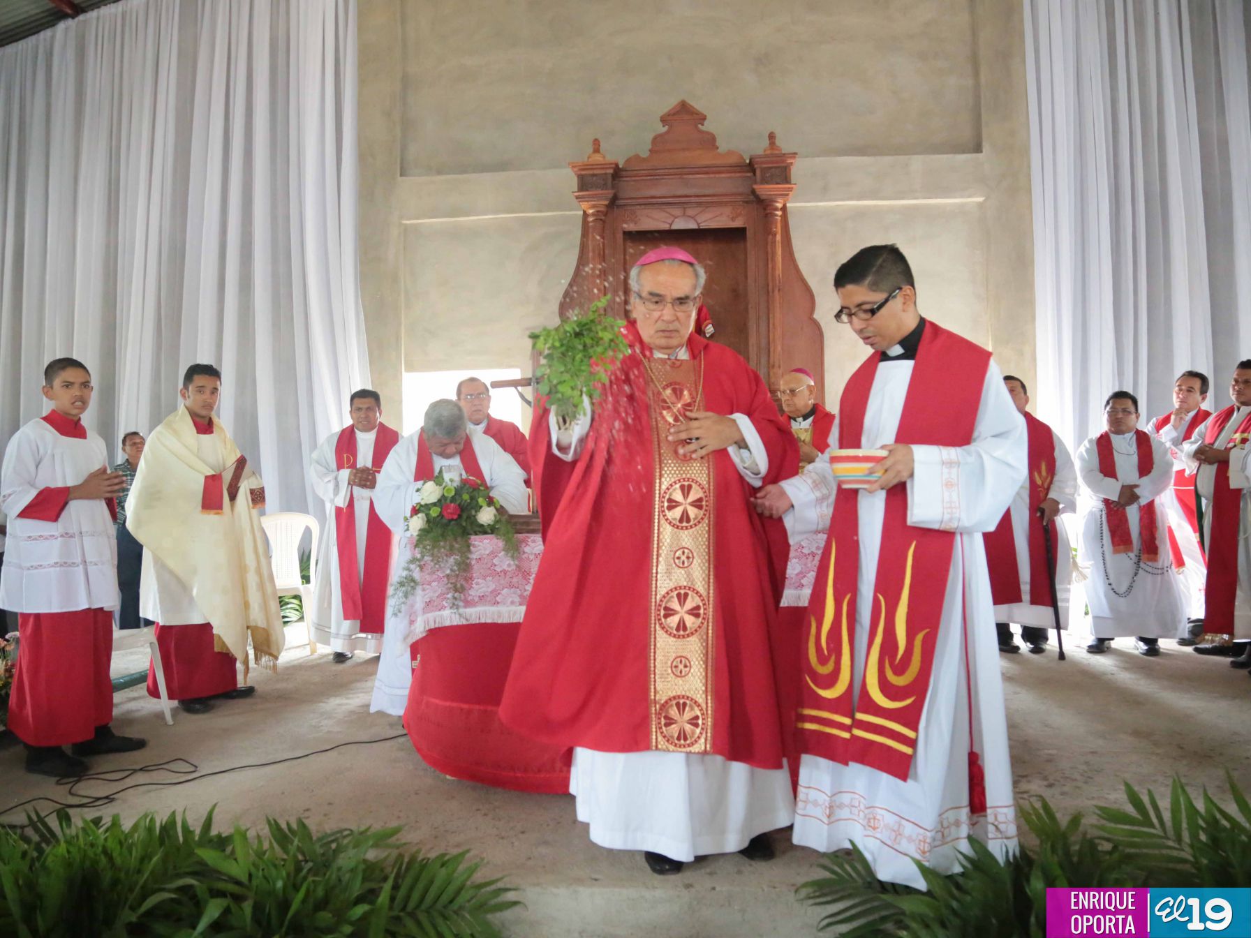 Nagaroteños celebran con algarabía y solemnidad a Santiago Apóstol