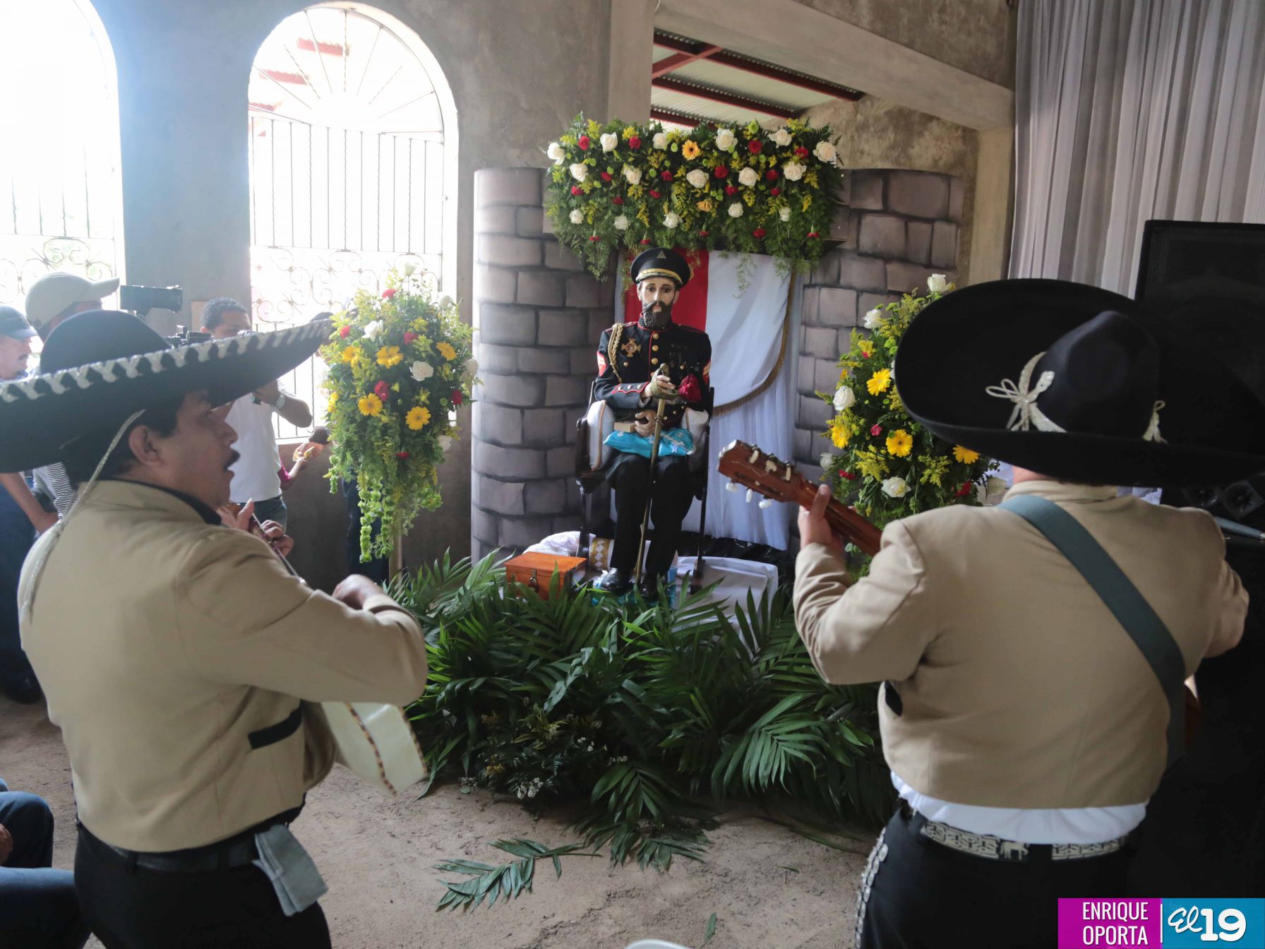 Nagaroteños celebran con algarabía y solemnidad a Santiago Apóstol