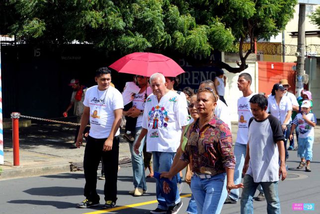 Managua celebra tradicional Roza del Camino e inician las fiestas de Santo Domingo