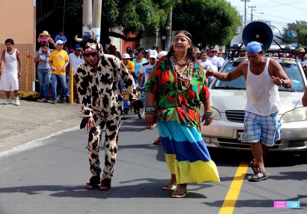 Managua celebra tradicional Roza del Camino e inician las fiestas de Santo Domingo