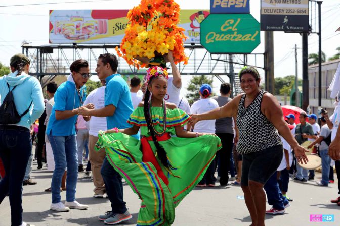 Managua celebra tradicional Roza del Camino e inician las fiestas de Santo Domingo