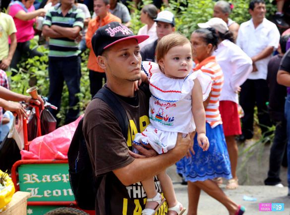 Managua celebra tradicional Roza del Camino e inician las fiestas de Santo Domingo