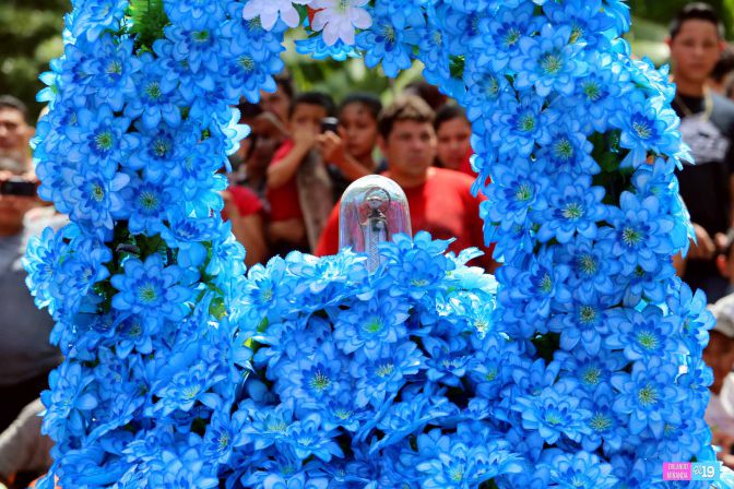 Managua celebra tradicional Roza del Camino e inician las fiestas de Santo Domingo