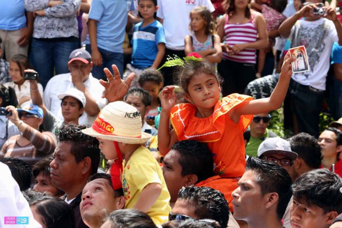 Managua celebra tradicional Roza del Camino e inician las fiestas de Santo Domingo