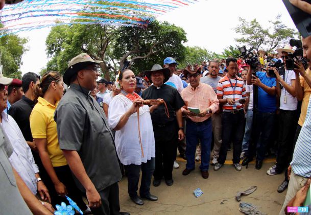 Managua celebra tradicional Roza del Camino e inician las fiestas de Santo Domingo