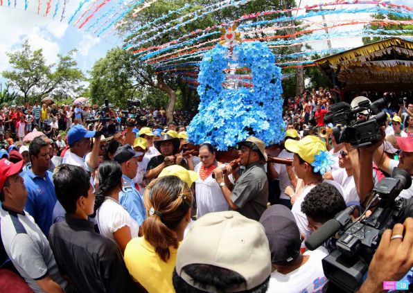 Managua celebra tradicional Roza del Camino e inician las fiestas de Santo Domingo